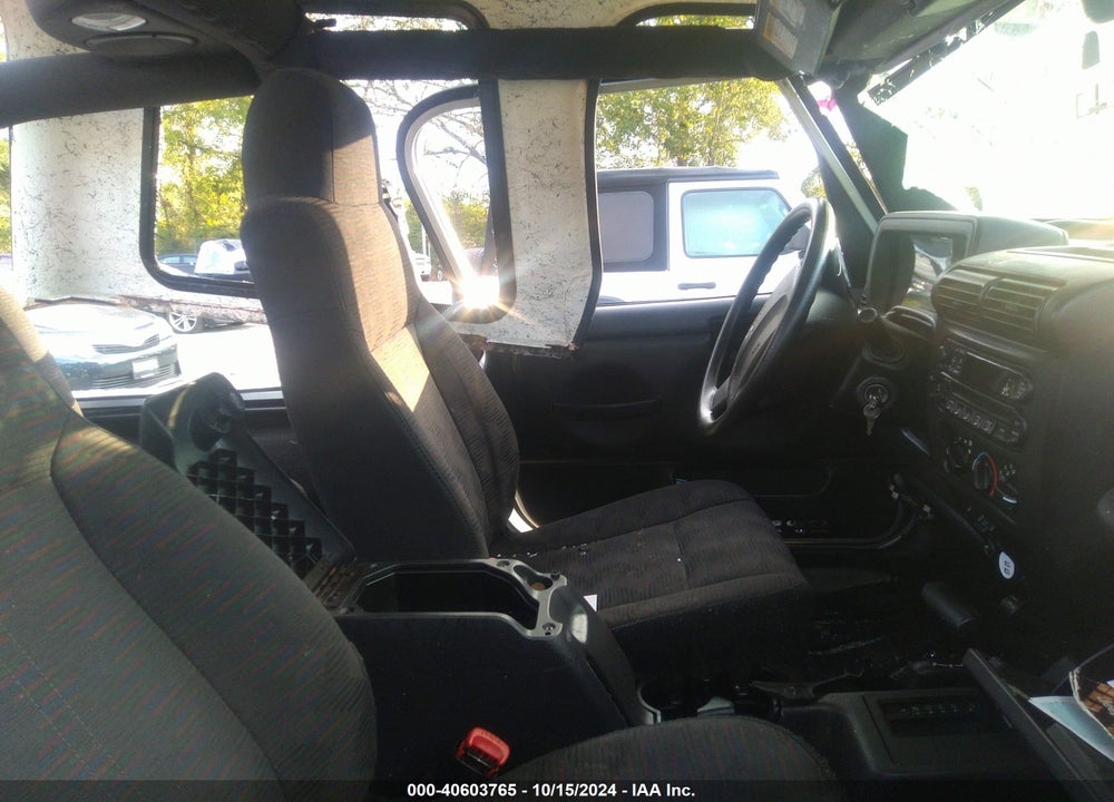 2004 JEEP WRANGLER X VIN: 1J4FA39S54P756735