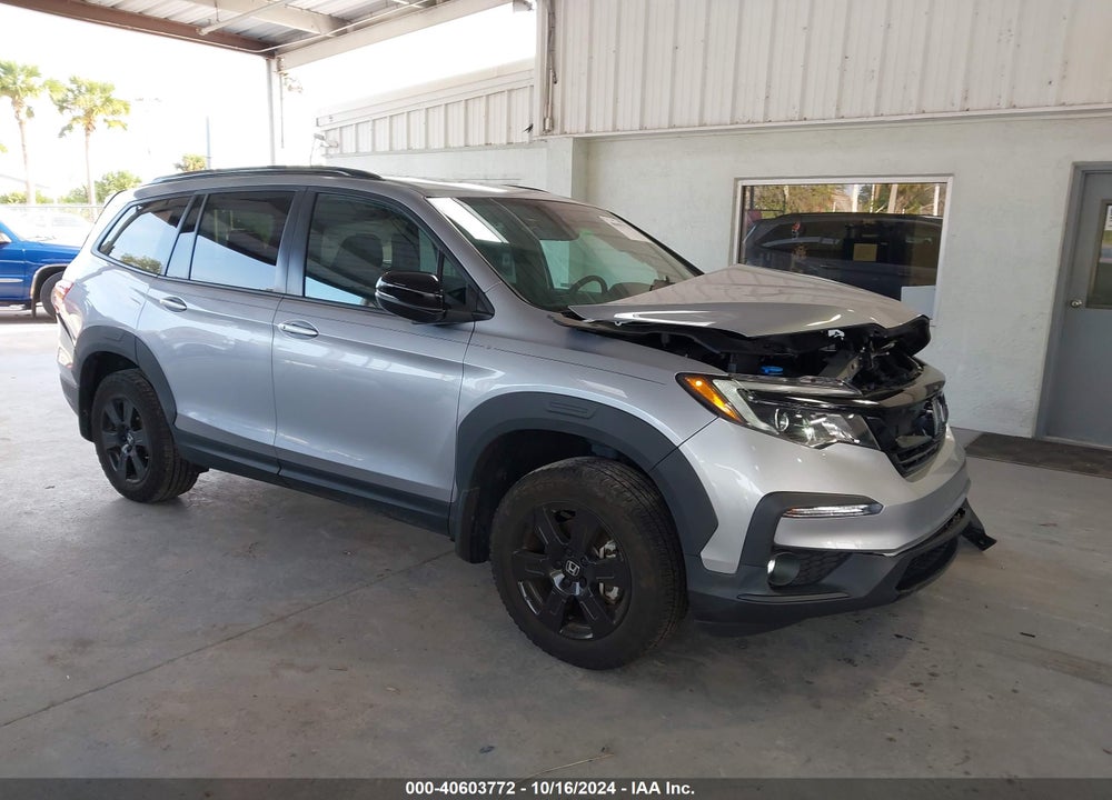 2022 HONDA PILOT AWD TRAILSPORT VIN: 5FNYF6H87NB060381