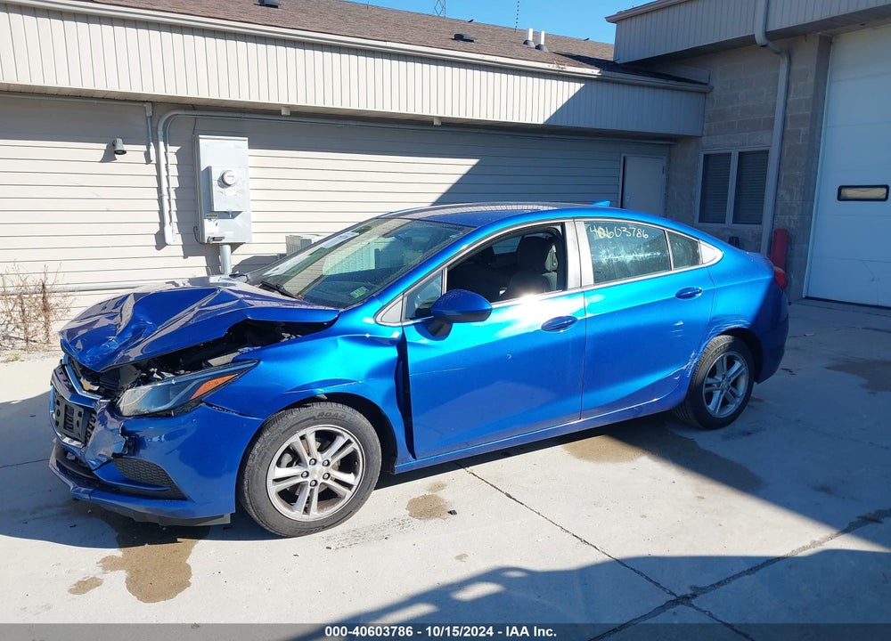 2017 CHEVROLET CRUZE LT AUTO VIN: 1G1BE5SM8H7274758