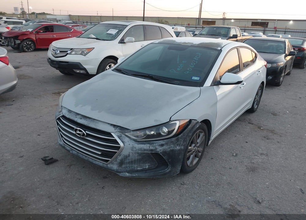 2017 HYUNDAI ELANTRA SE VIN: 5NPD84LF9HH055031
