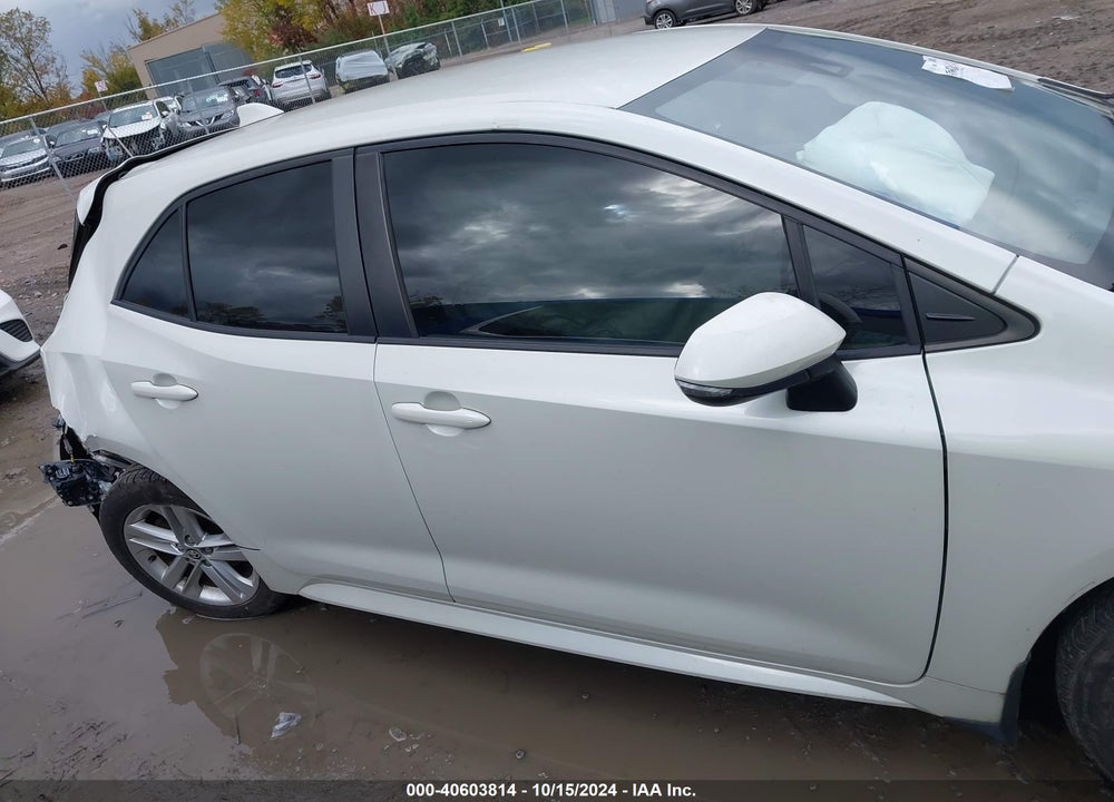 2019 TOYOTA COROLLA SE VIN: JTNK4RBE7K3043161