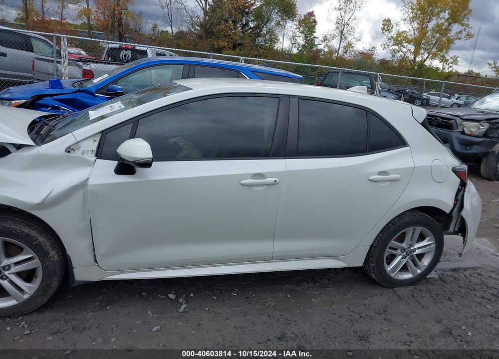 2019 TOYOTA COROLLA SE VIN: JTNK4RBE7K3043161