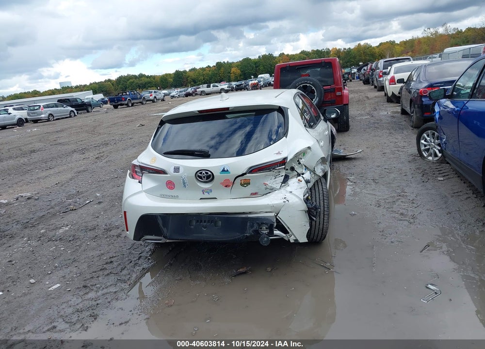 2019 TOYOTA COROLLA SE VIN: JTNK4RBE7K3043161