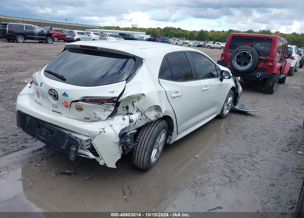 2019 TOYOTA COROLLA SE VIN: JTNK4RBE7K3043161