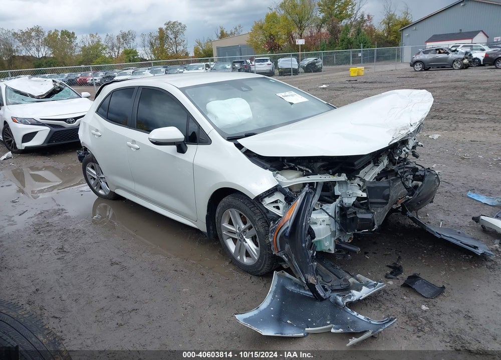 2019 TOYOTA COROLLA SE VIN: JTNK4RBE7K3043161