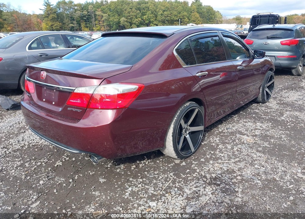 2015 HONDA ACCORD SPORT VIN: 1HGCR2F52FA224702