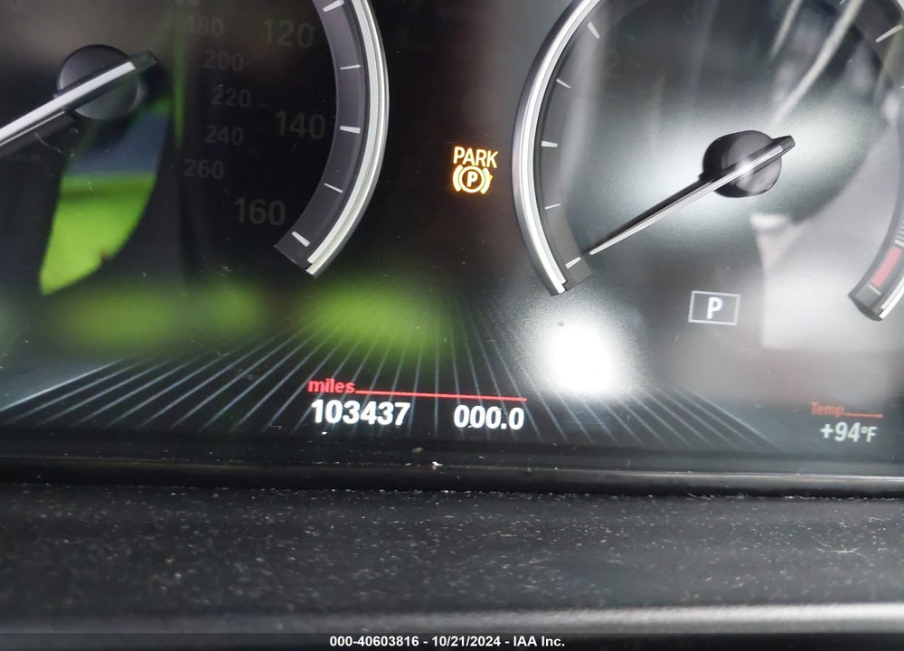 2014 BMW 5 SERIES VIN: WBA5B3C59ED532286