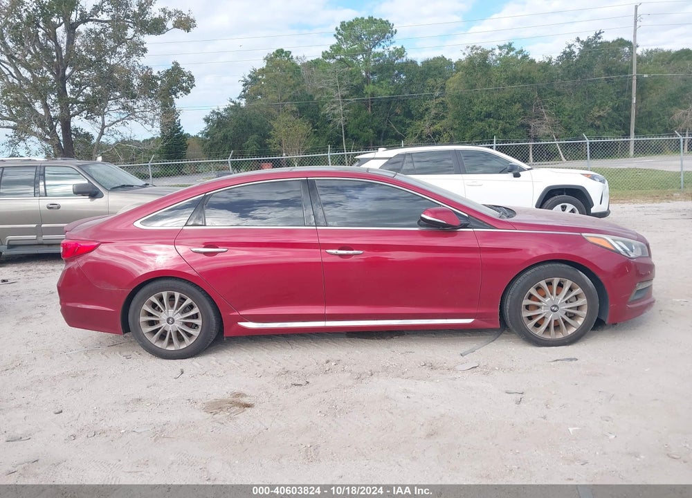 2015 HYUNDAI SONATA LIMITED VIN: 5NPE34AF9FH022629