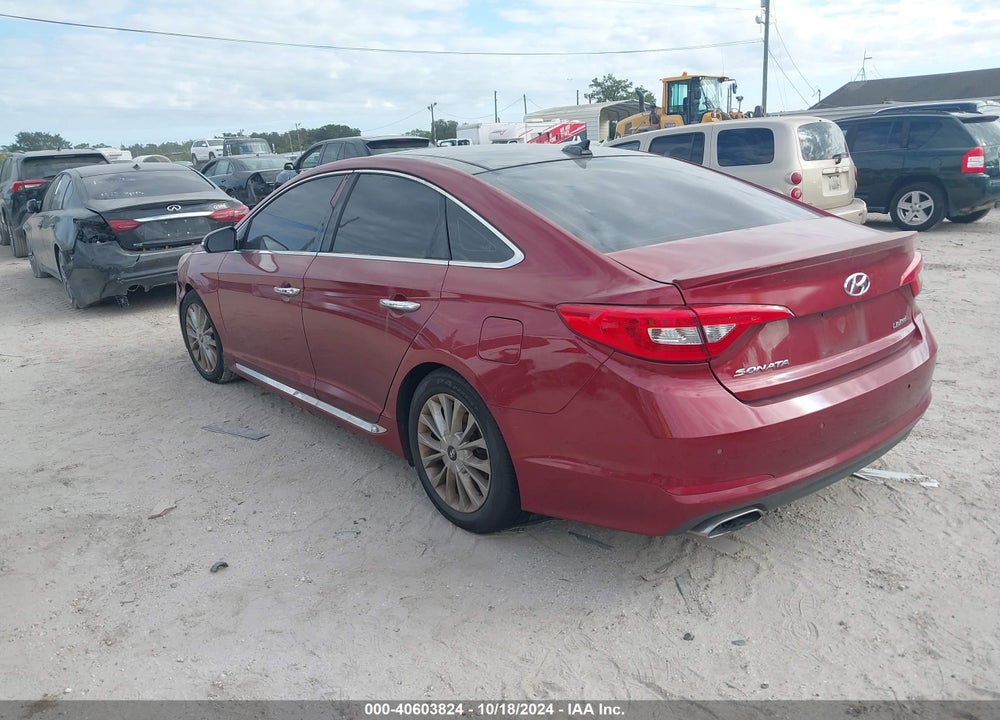 2015 HYUNDAI SONATA LIMITED VIN: 5NPE34AF9FH022629