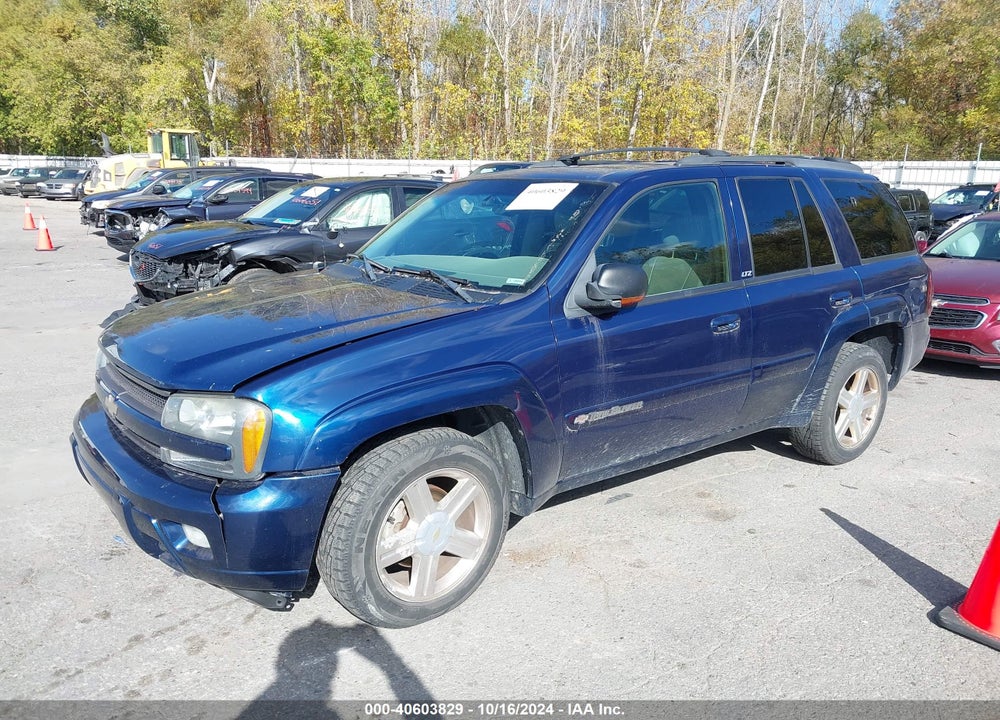 2003 CHEVROLET TRAILBLAZER LTZ VIN: 1GNDT13SX32280215