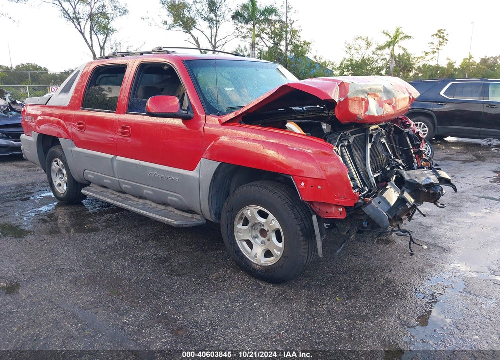 2002 CHEVROLET AVALANCHE 1500 VIN: 3GNEC13T42G290273
