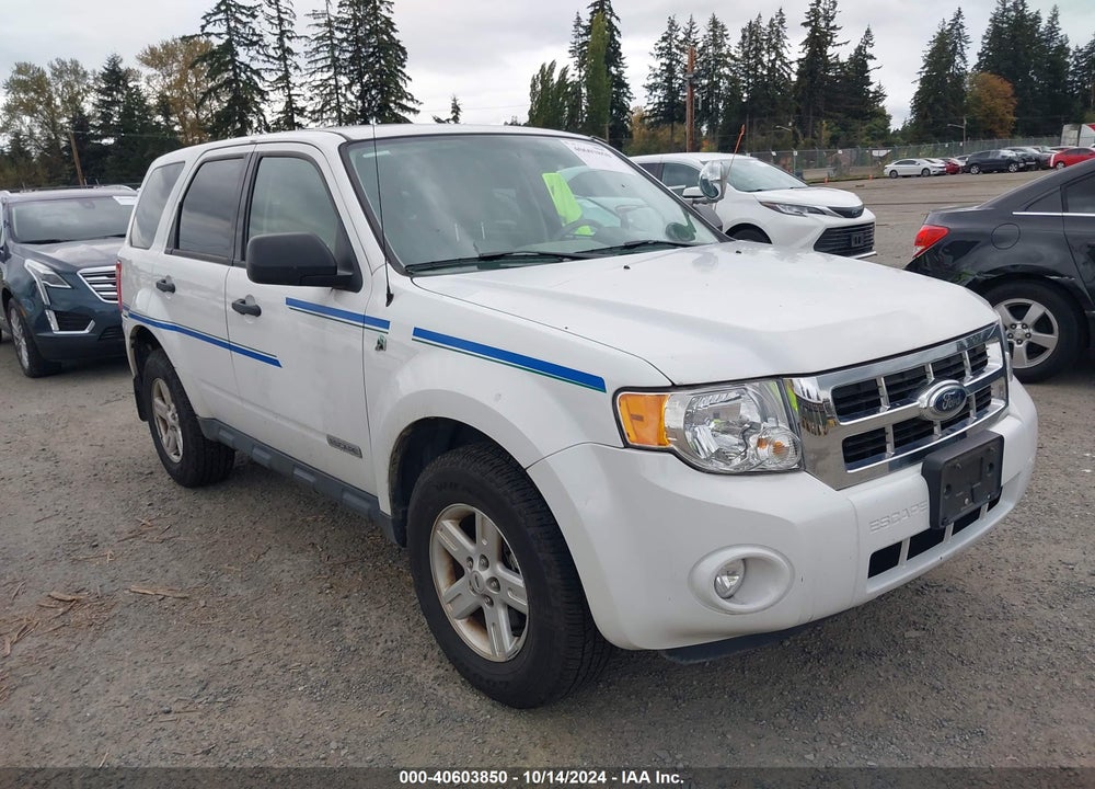 2008 FORD ESCAPE HYBRID VIN: 1FMCU59HX8KD33843