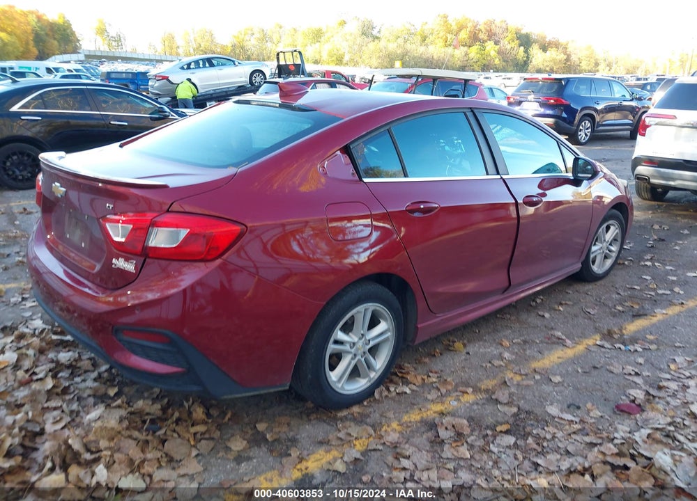 2018 CHEVROLET CRUZE LT AUTO VIN: 1G1BE5SM8J7208751