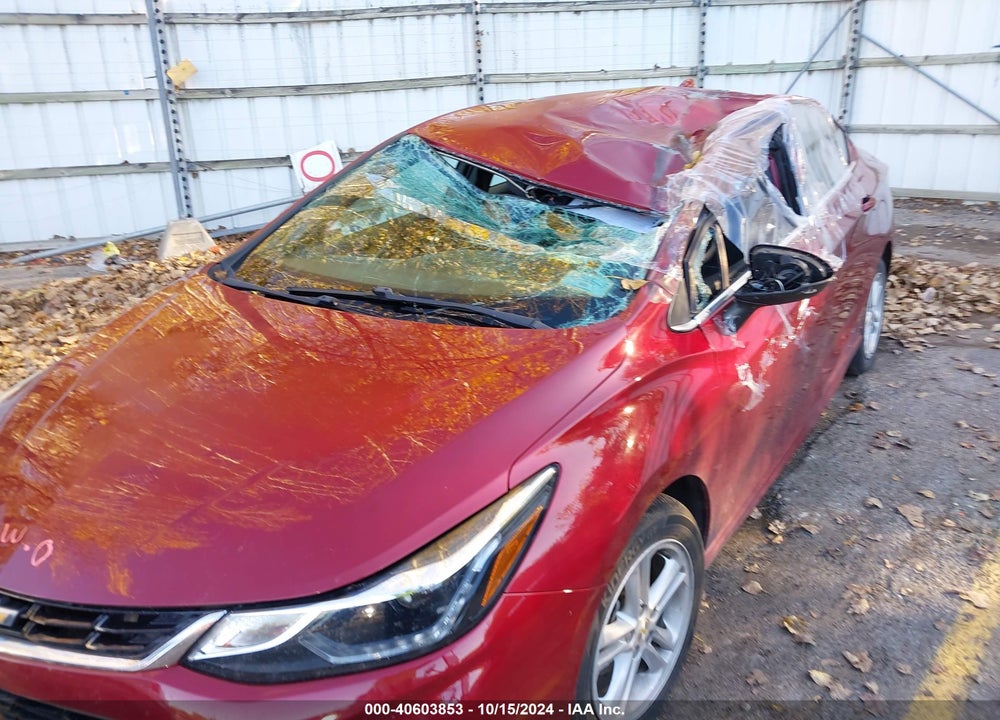 2018 CHEVROLET CRUZE LT AUTO VIN: 1G1BE5SM8J7208751