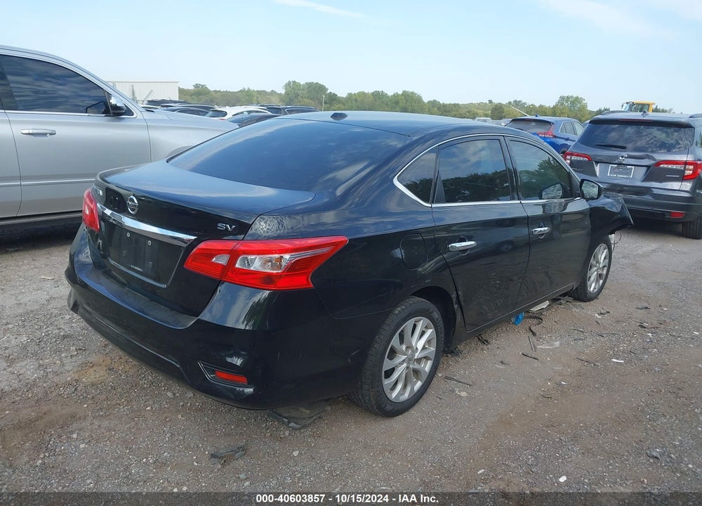 2018 NISSAN SENTRA SV VIN: 3N1AB7AP4JY207858