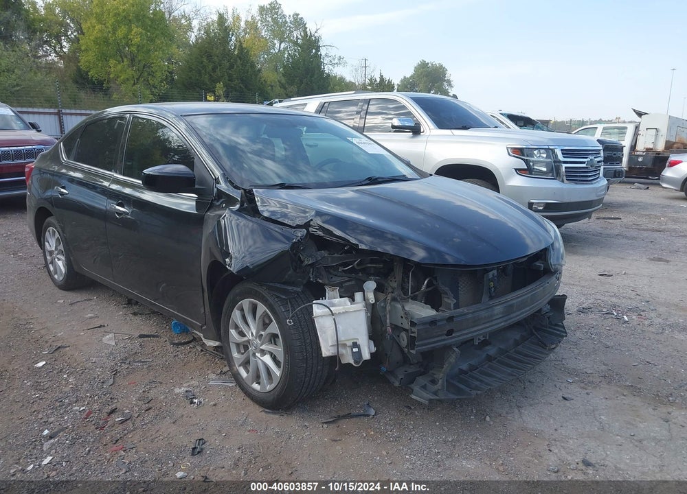 2018 NISSAN SENTRA SV VIN: 3N1AB7AP4JY207858