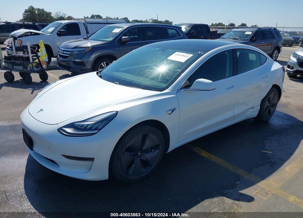 2019 TESLA MODEL 3 LONG RANGE/MID RANGE/STANDARD RANGE/STANDARD RANGE PLUS VIN: 5YJ3E1EA0KF317528