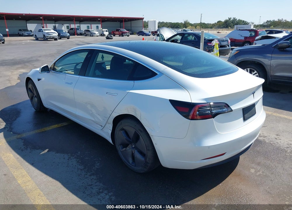 2019 TESLA MODEL 3 LONG RANGE/MID RANGE/STANDARD RANGE/STANDARD RANGE PLUS VIN: 5YJ3E1EA0KF317528