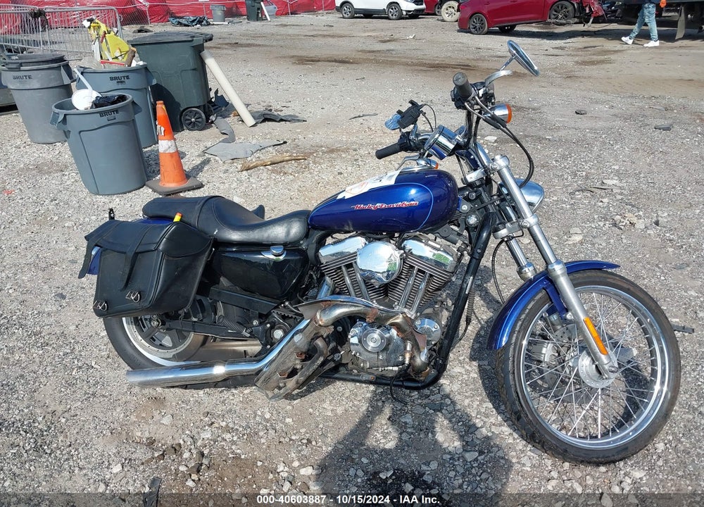 2007 HARLEY-DAVIDSON XL1200 C VIN: 1HD1CT3177K432843