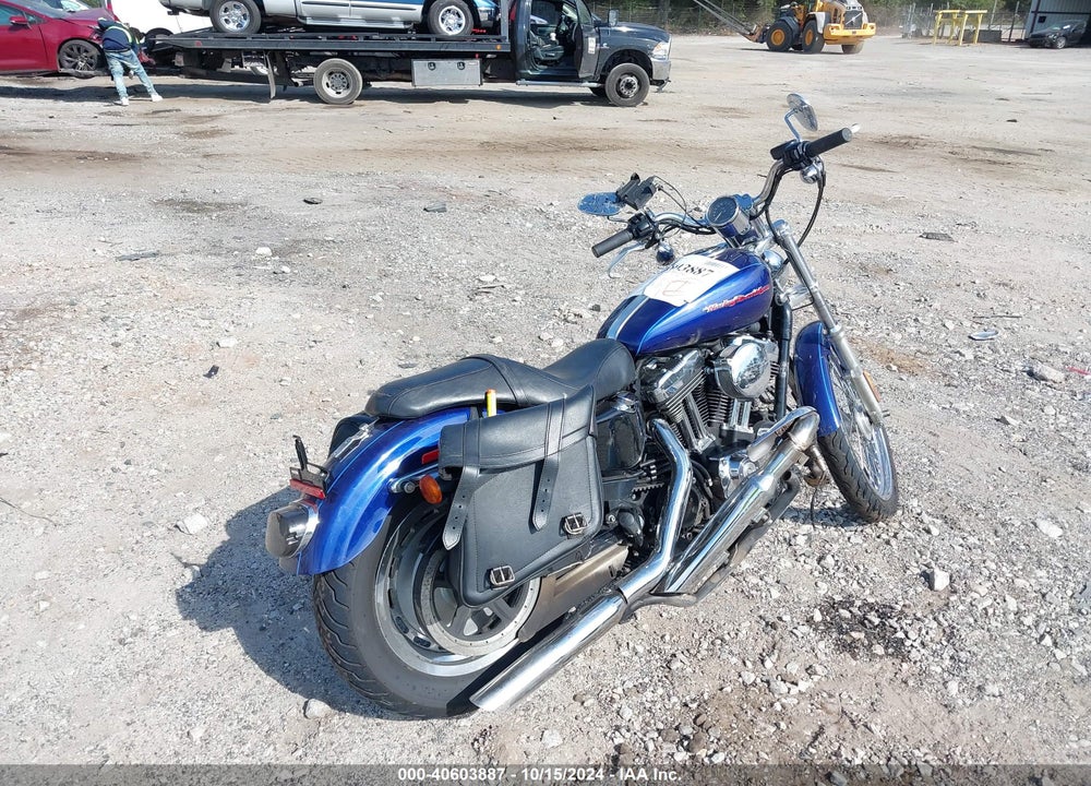 2007 HARLEY-DAVIDSON XL1200 C VIN: 1HD1CT3177K432843