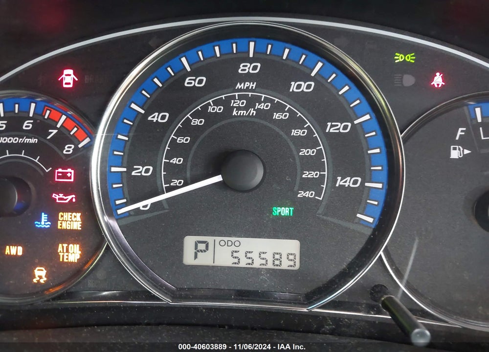 2012 SUBARU FORESTER 2.5X VIN: JF2SHABC2CH452036