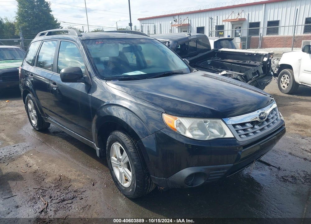 2012 SUBARU FORESTER 2.5X VIN: JF2SHABC2CH452036