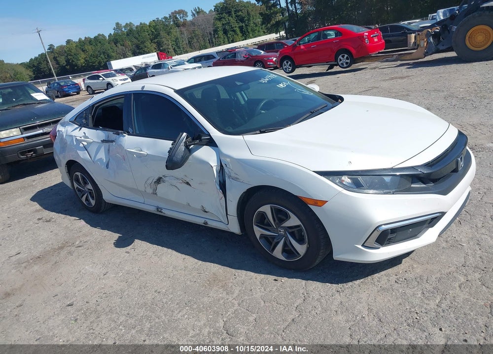 2020 HONDA CIVIC LX VIN: 19XFC2F62LE013160