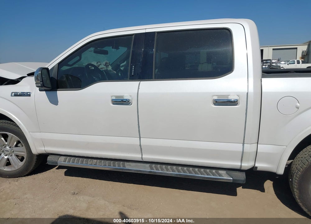 2018 FORD F-150 LARIAT VIN: 1FTEW1C55JKD98362
