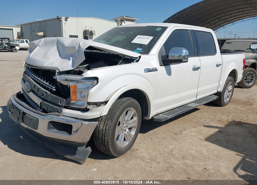 2018 FORD F-150 LARIAT VIN: 1FTEW1C55JKD98362