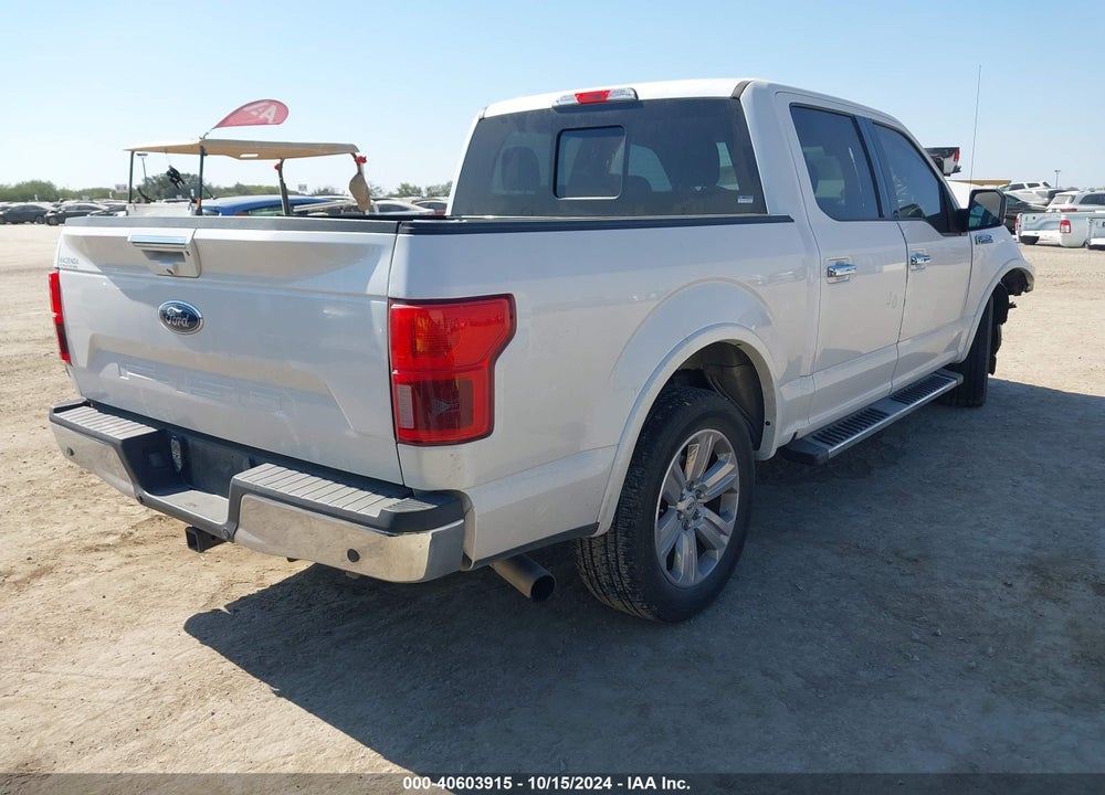 2018 FORD F-150 LARIAT VIN: 1FTEW1C55JKD98362