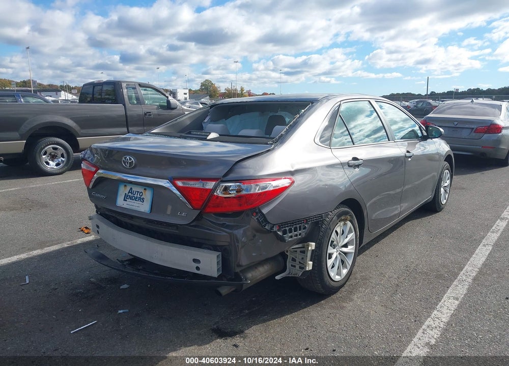 2015 TOYOTA CAMRY LE VIN: 4T1BF1FK4FU988693