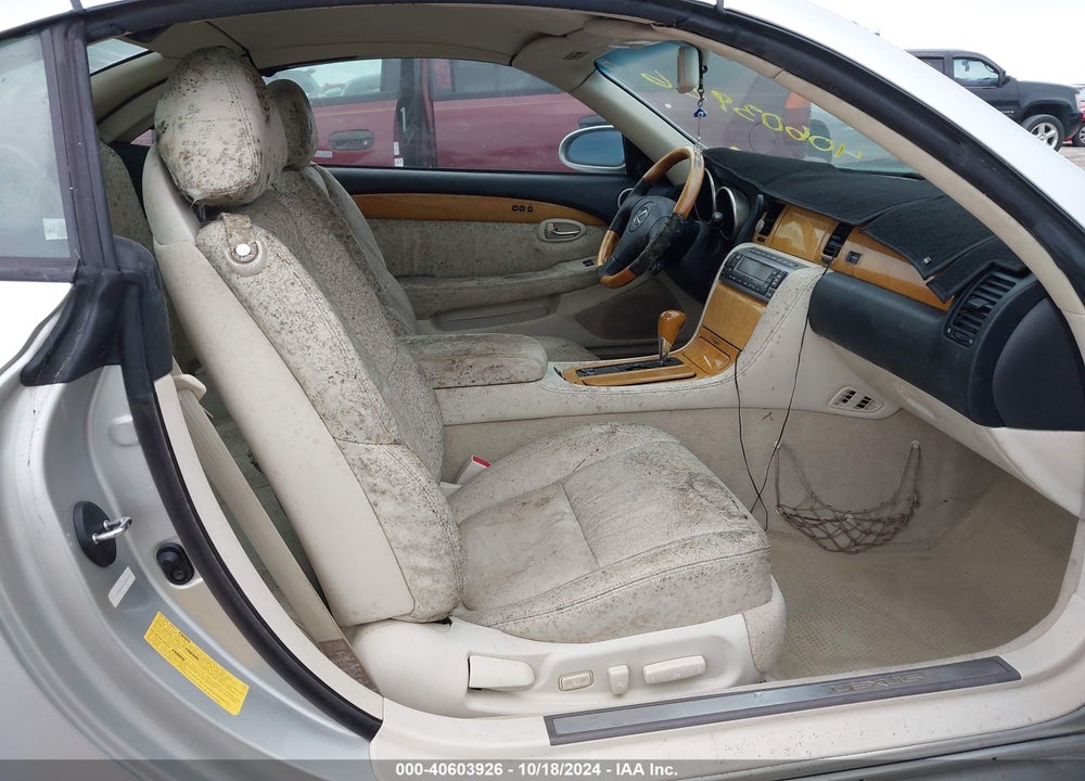 2004 LEXUS SC 430 VIN: JTHFN48Y740049780