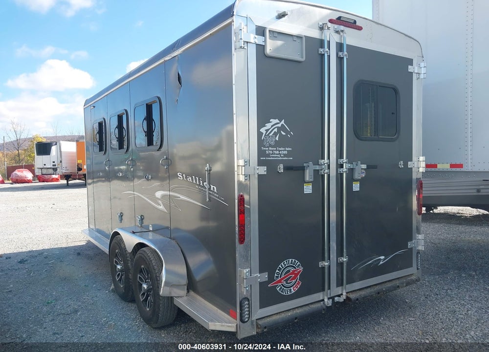 2024 HOMESTEADER 316 S HORSE TRAILER VIN: 5HABL1622RN120580