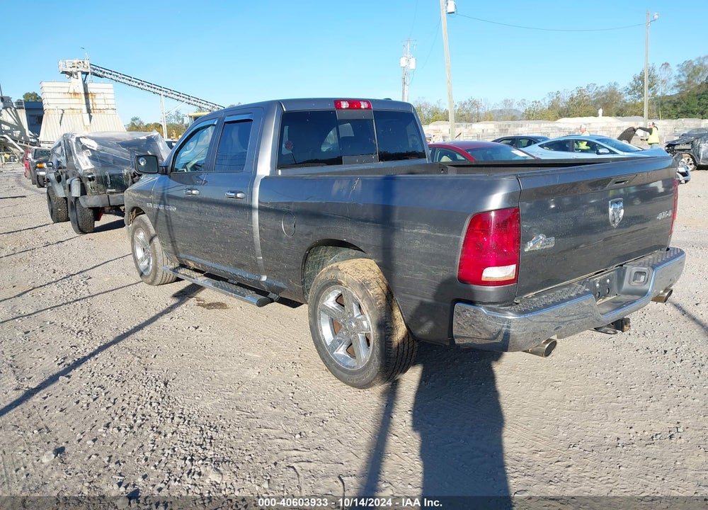 2011 RAM 1500 SLT VIN: 1D7RV1GT4BS616604