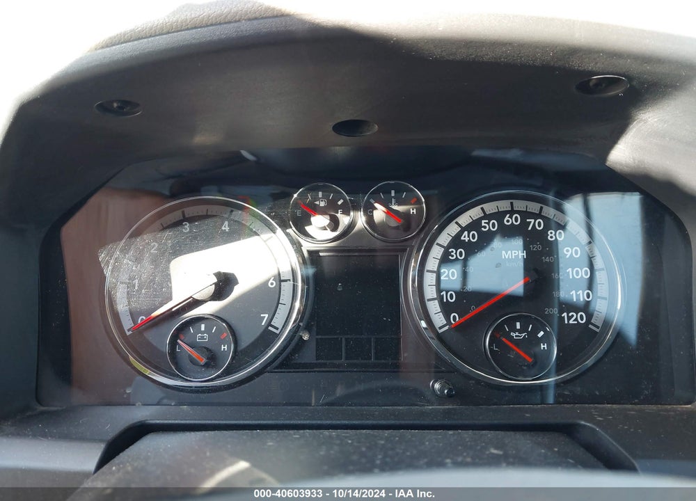 2011 RAM 1500 SLT VIN: 1D7RV1GT4BS616604