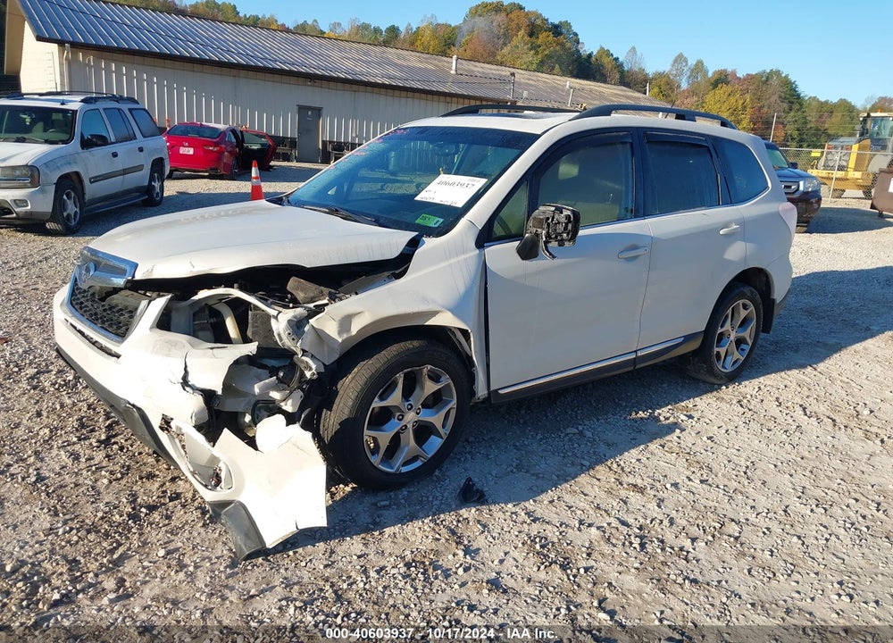 2015 SUBARU FORESTER 2.5I TOURING VIN: JF2SJAUC8FH447316
