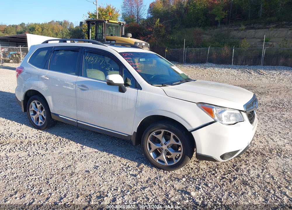 2015 SUBARU FORESTER 2.5I TOURING VIN: JF2SJAUC8FH447316