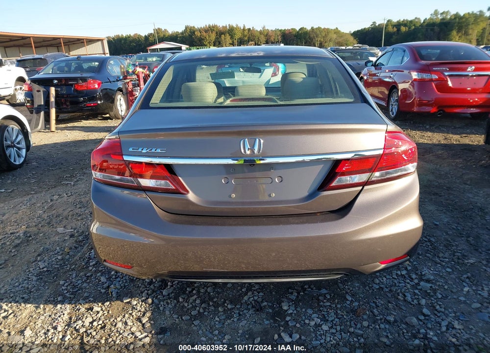 2013 HONDA CIVIC LX VIN: 2HGFB2F59DH598840