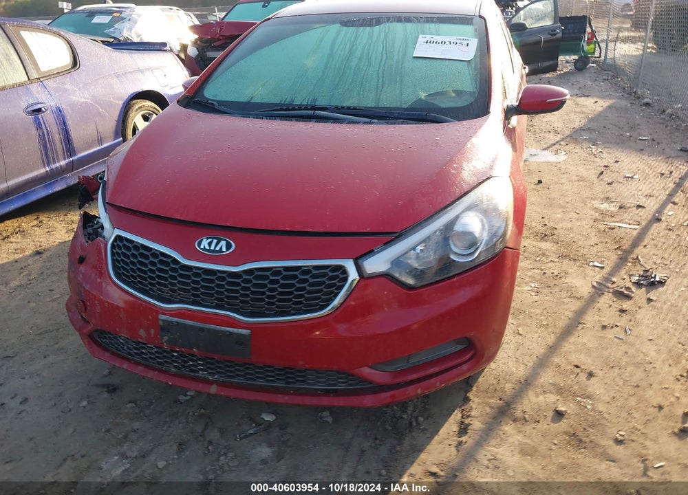 2015 KIA FORTE LX VIN: KNAFX4A61F5435182