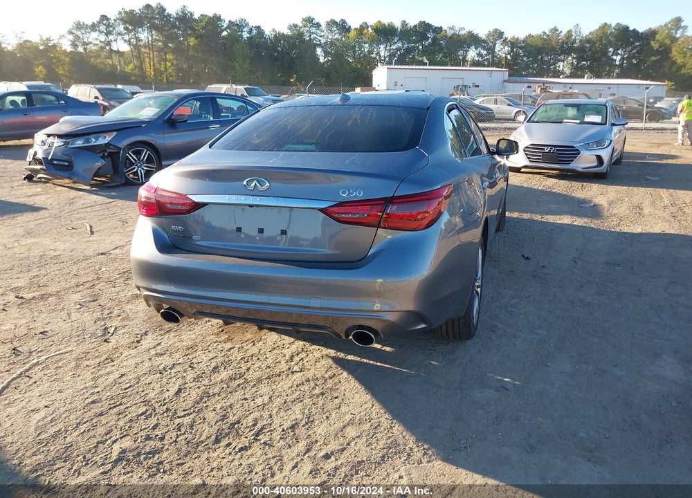 2019 INFINITI Q50 3.0T LUXE VIN: JN1EV7AR9KM553614