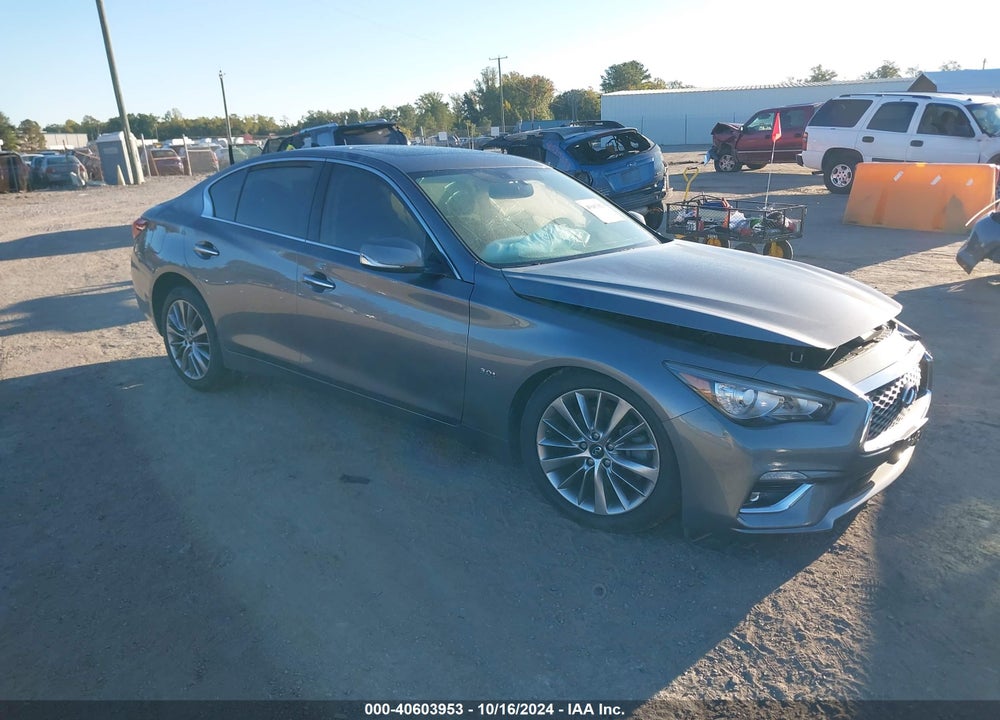 2019 INFINITI Q50 3.0T LUXE VIN: JN1EV7AR9KM553614