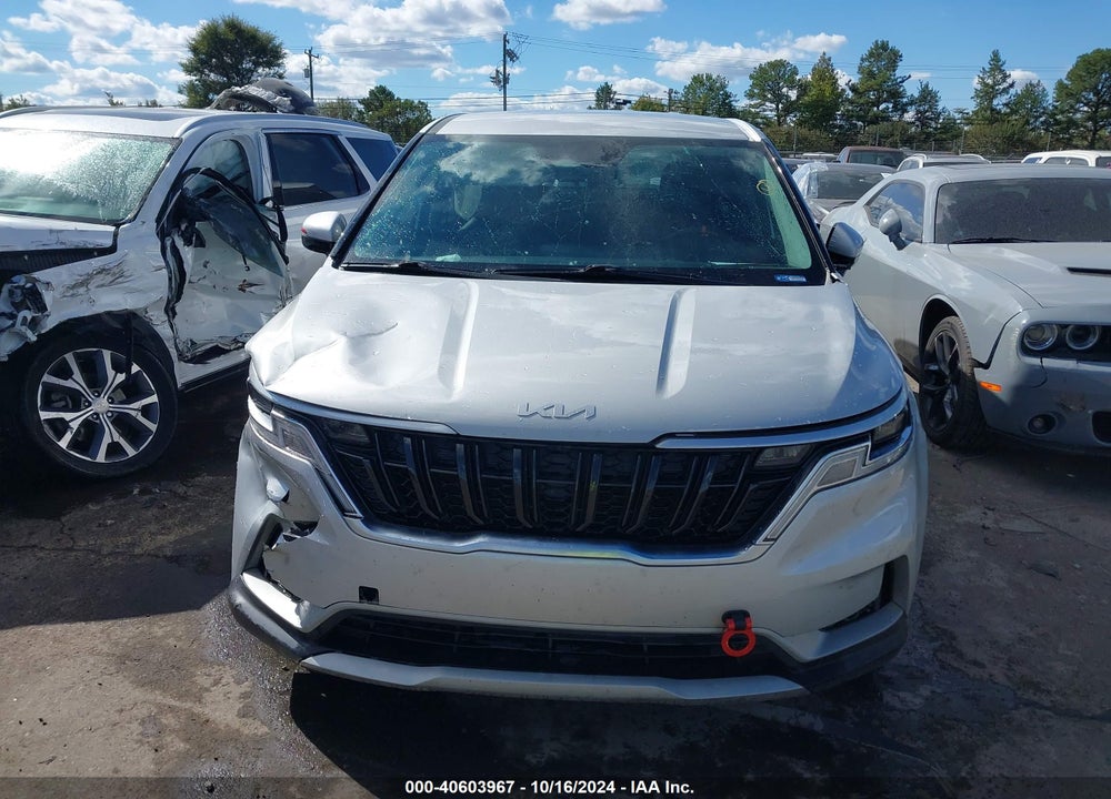 2022 KIA CARNIVAL MPV LX SEAT PACKAGE VIN: KNDNB4H38N6160444