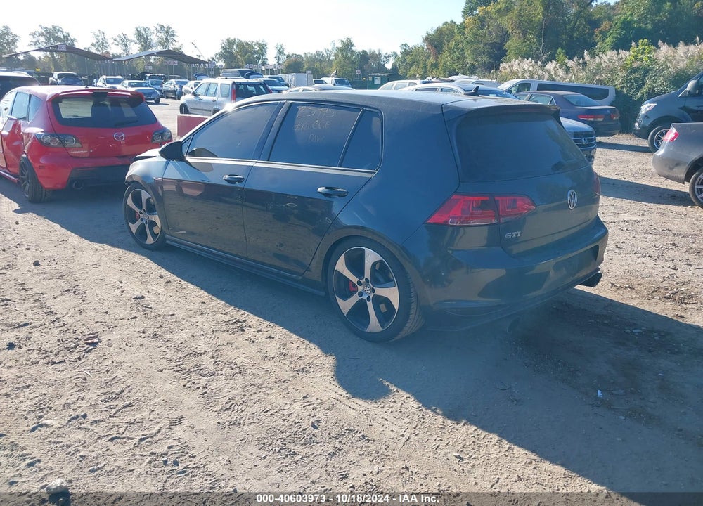 2017 VOLKSWAGEN GOLF GTI AUTOBAHN 4-DOOR/S 4-DOOR/SE 4-DOOR/SPORT 4-DOOR VIN: 3VW547AU4HM054251