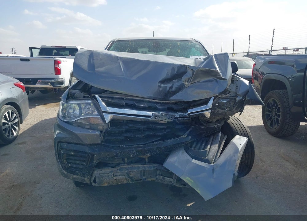 2022 CHEVROLET COLORADO 2WD SHORT BOX WT VIN: 1GCGSBEA6N1252469