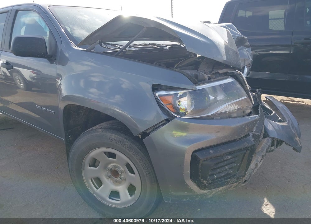 2022 CHEVROLET COLORADO 2WD SHORT BOX WT VIN: 1GCGSBEA6N1252469