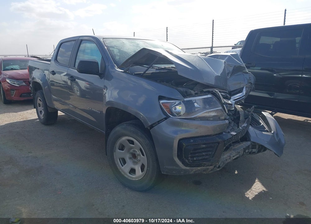 2022 CHEVROLET COLORADO 2WD SHORT BOX WT VIN: 1GCGSBEA6N1252469