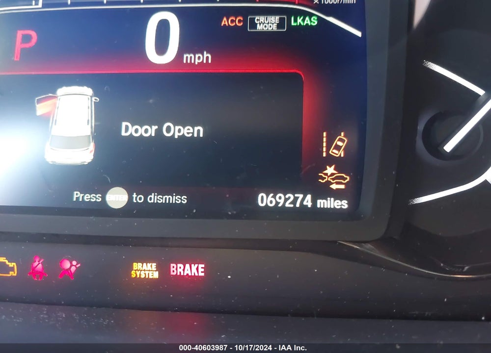 2022 HONDA PASSPORT AWD TRAILSPORT VIN: 5FNYF8H65NB008791