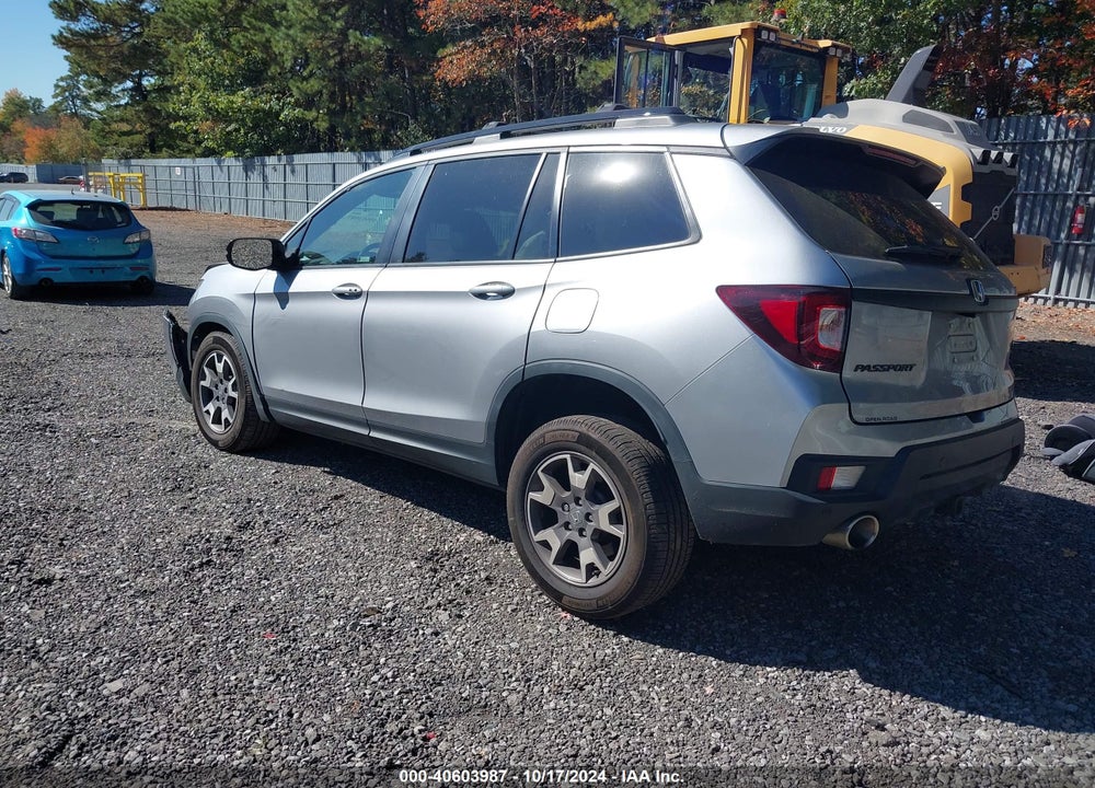 2022 HONDA PASSPORT AWD TRAILSPORT VIN: 5FNYF8H65NB008791