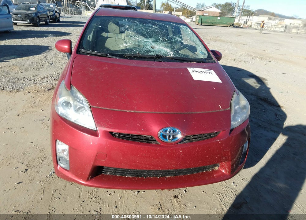 2010 TOYOTA PRIUS III VIN: JTDKN3DUXA5215625