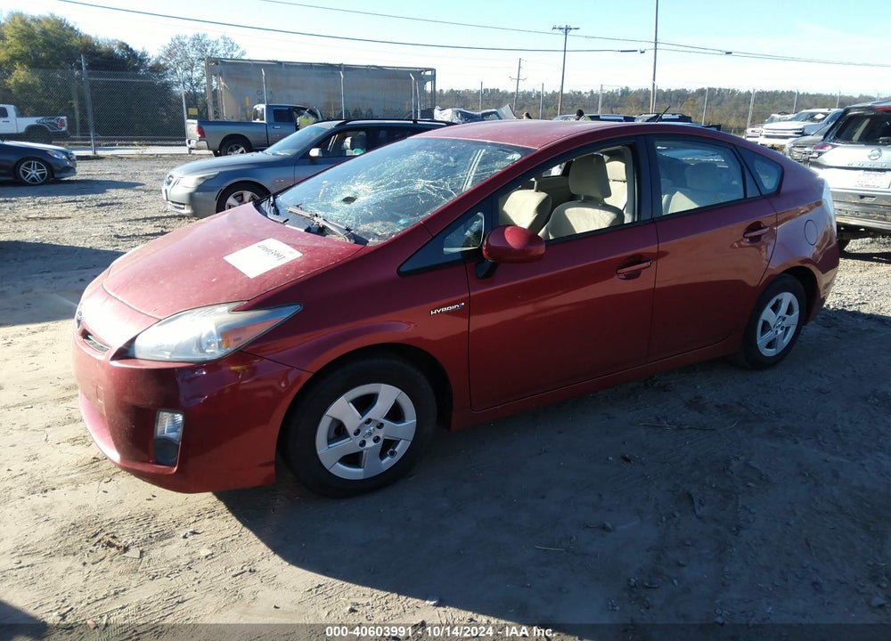 2010 TOYOTA PRIUS III VIN: JTDKN3DUXA5215625